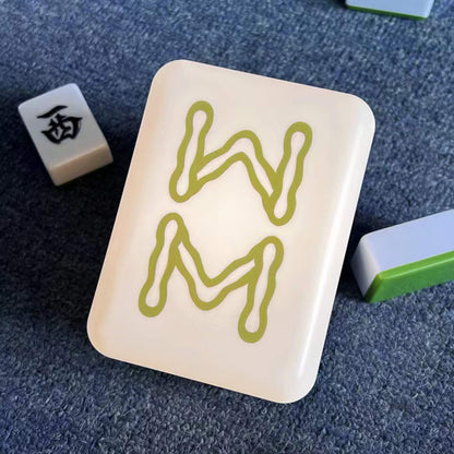 Novelty Mahjong Shape Table Lamp