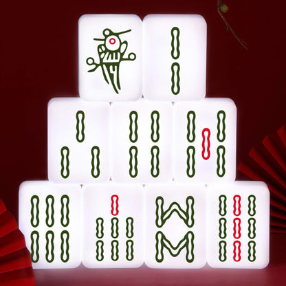 Novelty Mahjong Shape Table Lamp