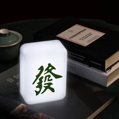Novelty Mahjong Shape Table Lamp