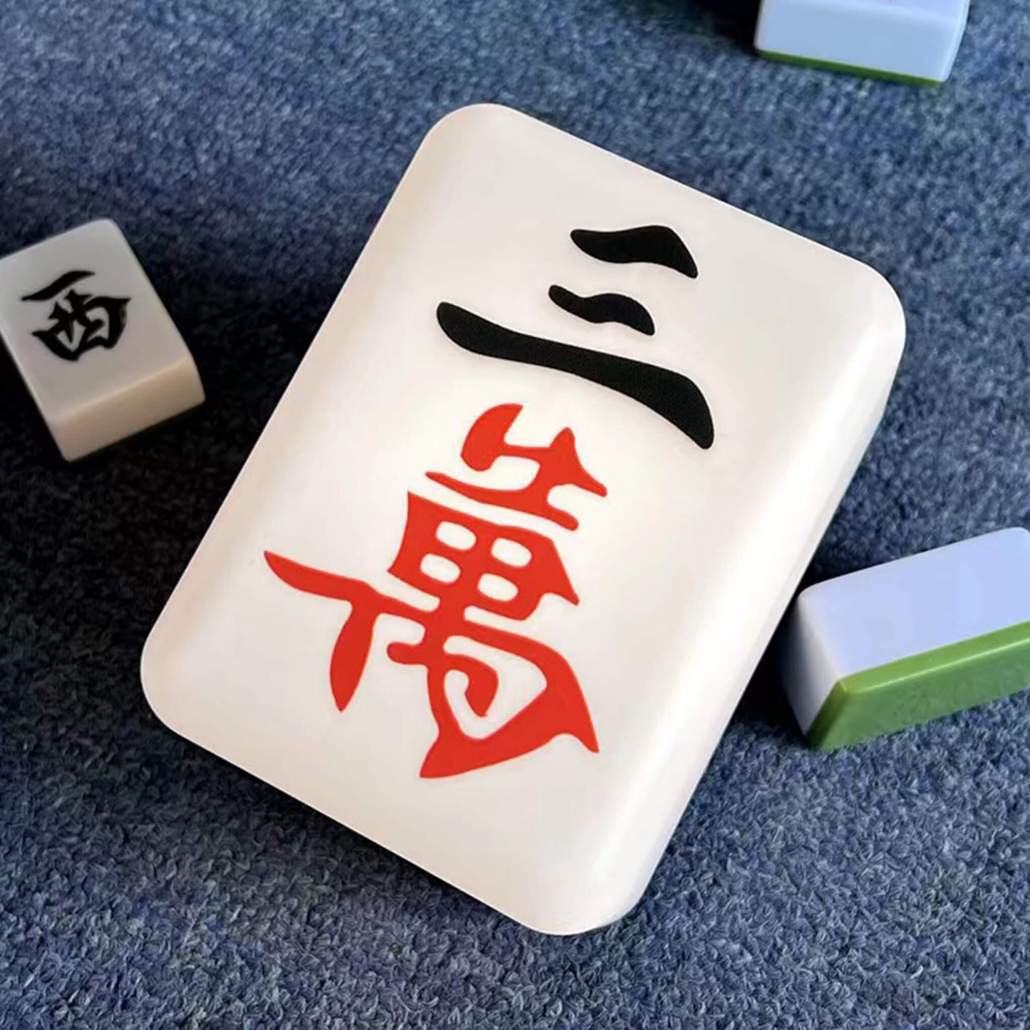 Novelty Mahjong Shape Table Lamp
