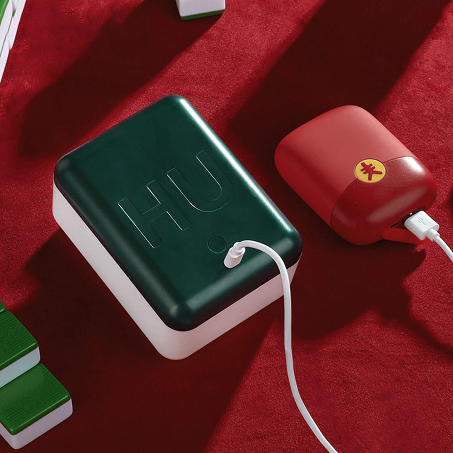 Novelty Mahjong Shape Table Lamp