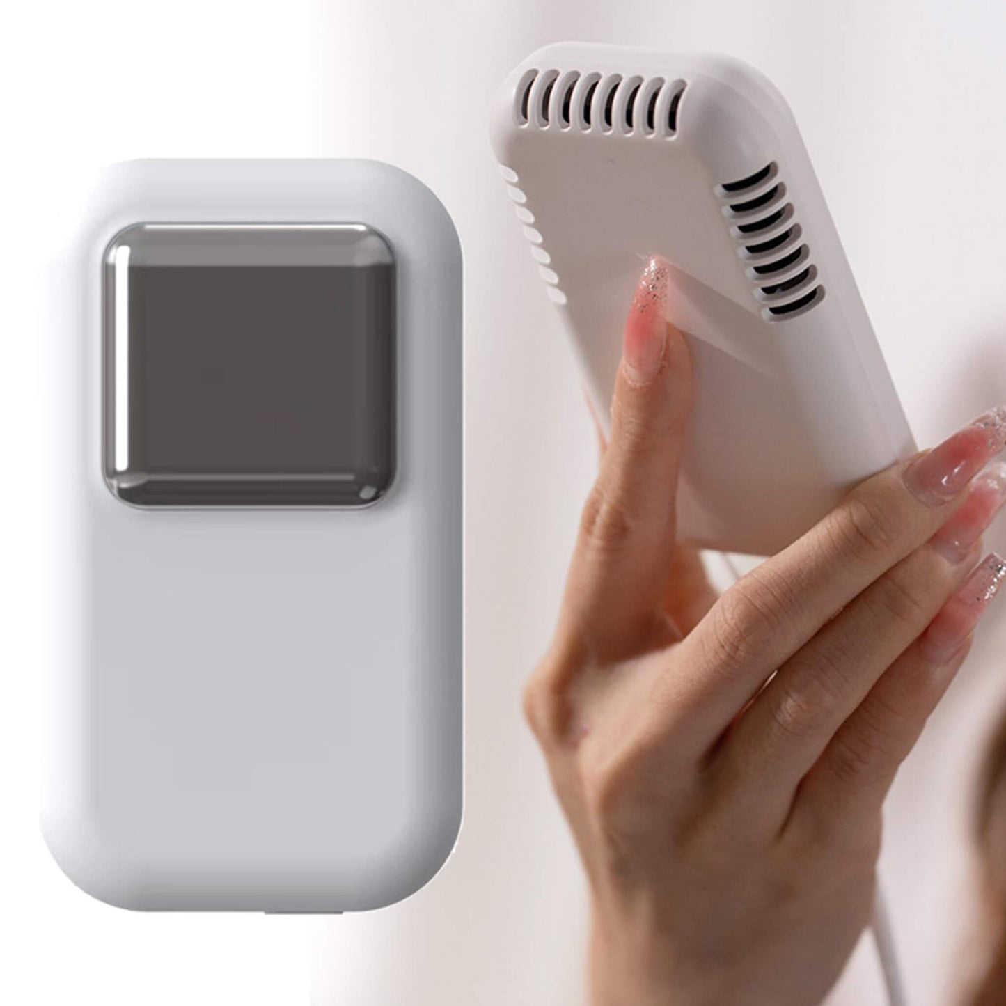 Handheld Semiconductor Cooling Fan with Lanyard