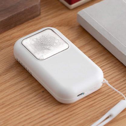 Handheld Semiconductor Cooling Fan with Lanyard