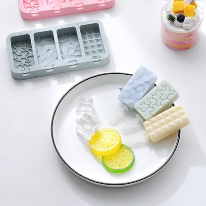 Versatile Mixed Shapes Silicone Popsicle Mould