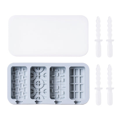 Versatile Mixed Shapes Silicone Popsicle Mould