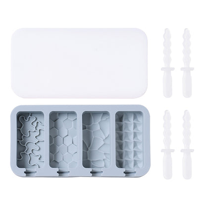 Versatile Mixed Shapes Silicone Popsicle Mould