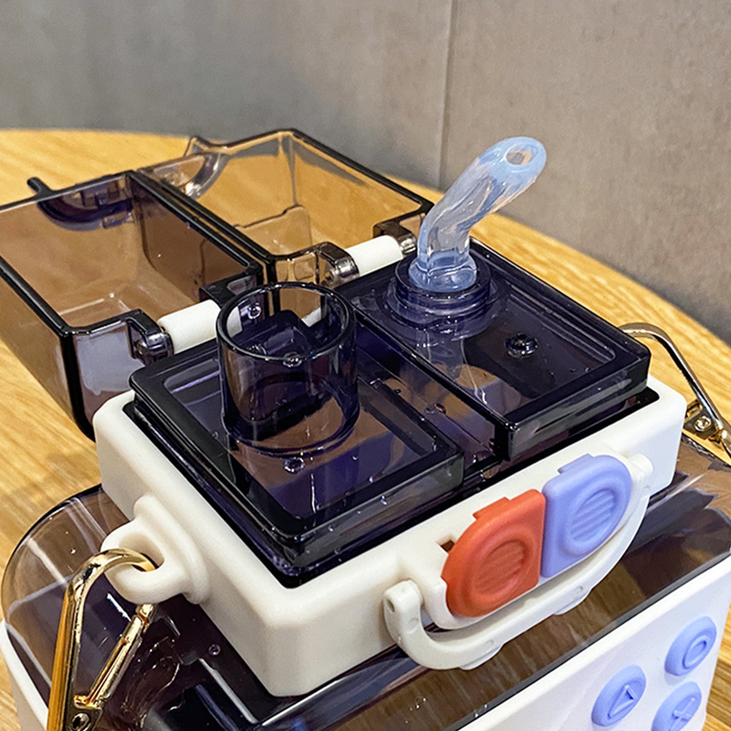 Nintendo Console Game Water Bottle Double Drinking