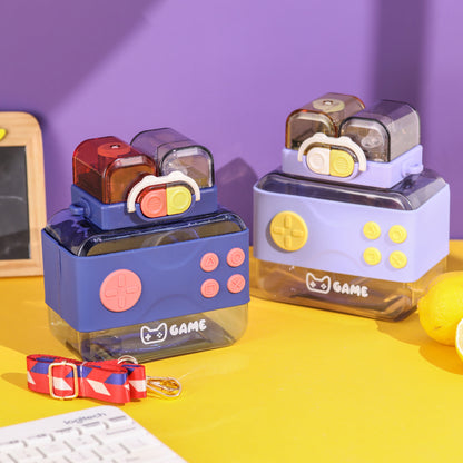 Nintendo Console Game Water Bottle Double Drinking