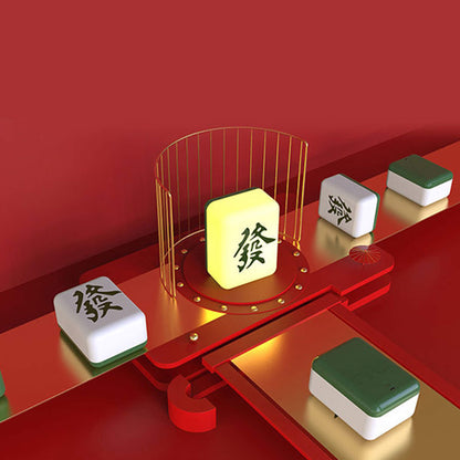 Novelty Mahjong Shape Table Lamp