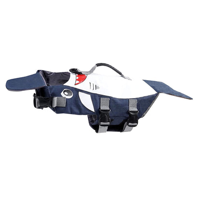 Summer Dog Shark Life Jacket Swimwear