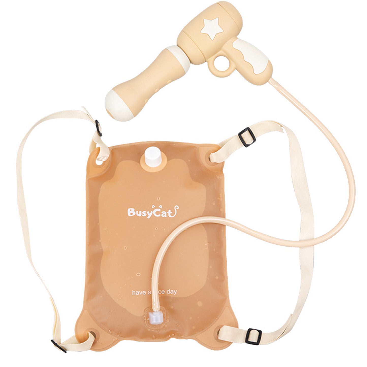 Summer Water Battle Toy Children Backpack Water Gun