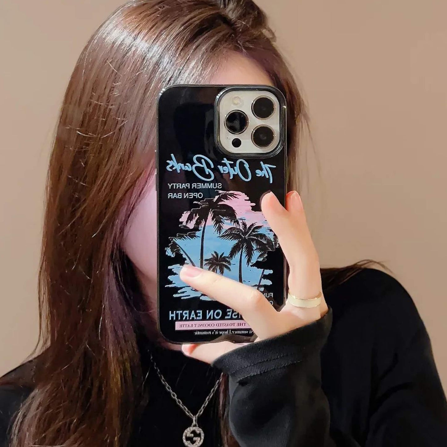 Sunset Beach California Cover Case for Apple iPhone