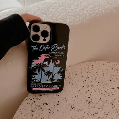 Sunset Beach California Cover Case for Apple iPhone
