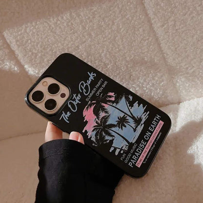 Sunset Beach California Cover Case for Apple iPhone
