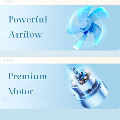 Tripod Outdoor Camping Cooling Fan USB Rechargeable