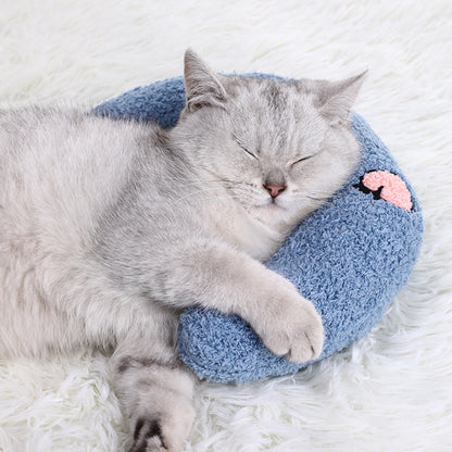 Fluffy Neck Protection Cushion for Dogs Cats