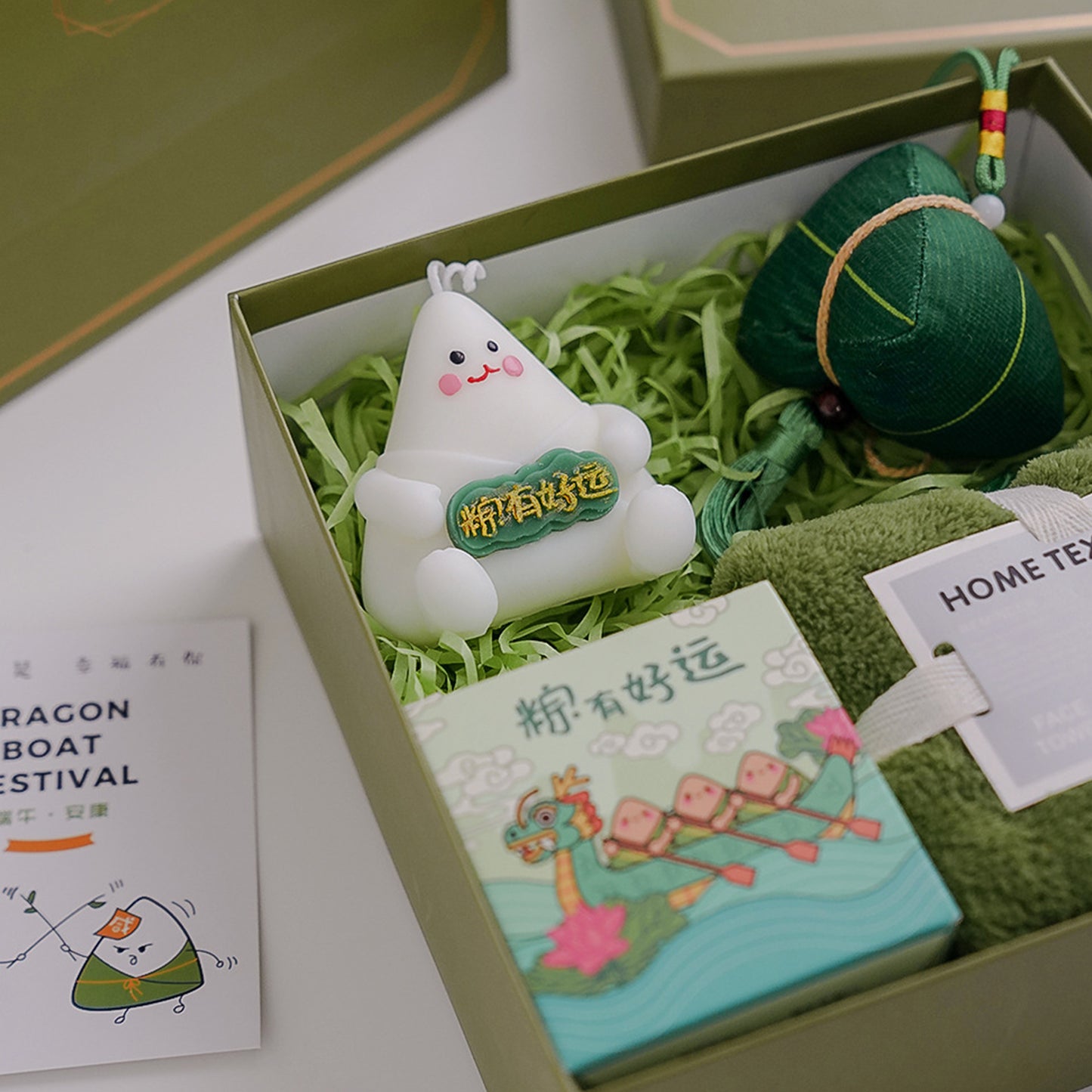 Unique Zongzi Shaped Scented Candle