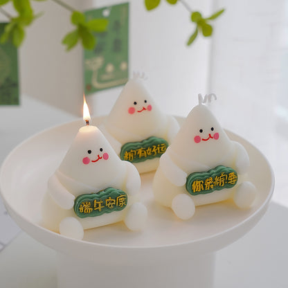 Unique Zongzi Shaped Scented Candle