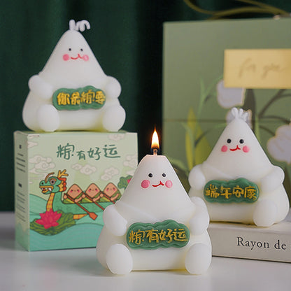 Unique Zongzi Shaped Scented Candle