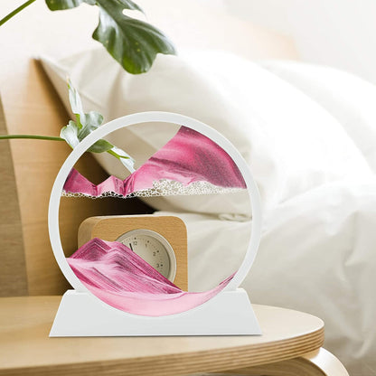 Flowing Sand Frame 3D Sandscape in Motion Display