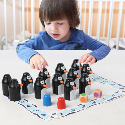 Wooden Penguins Pengo Games Matching Game