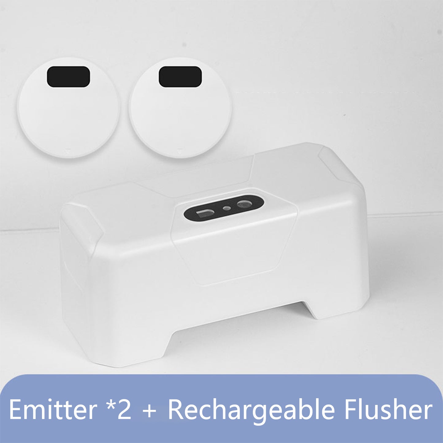 Automatic Toilet Flusher for Home and Public Use.