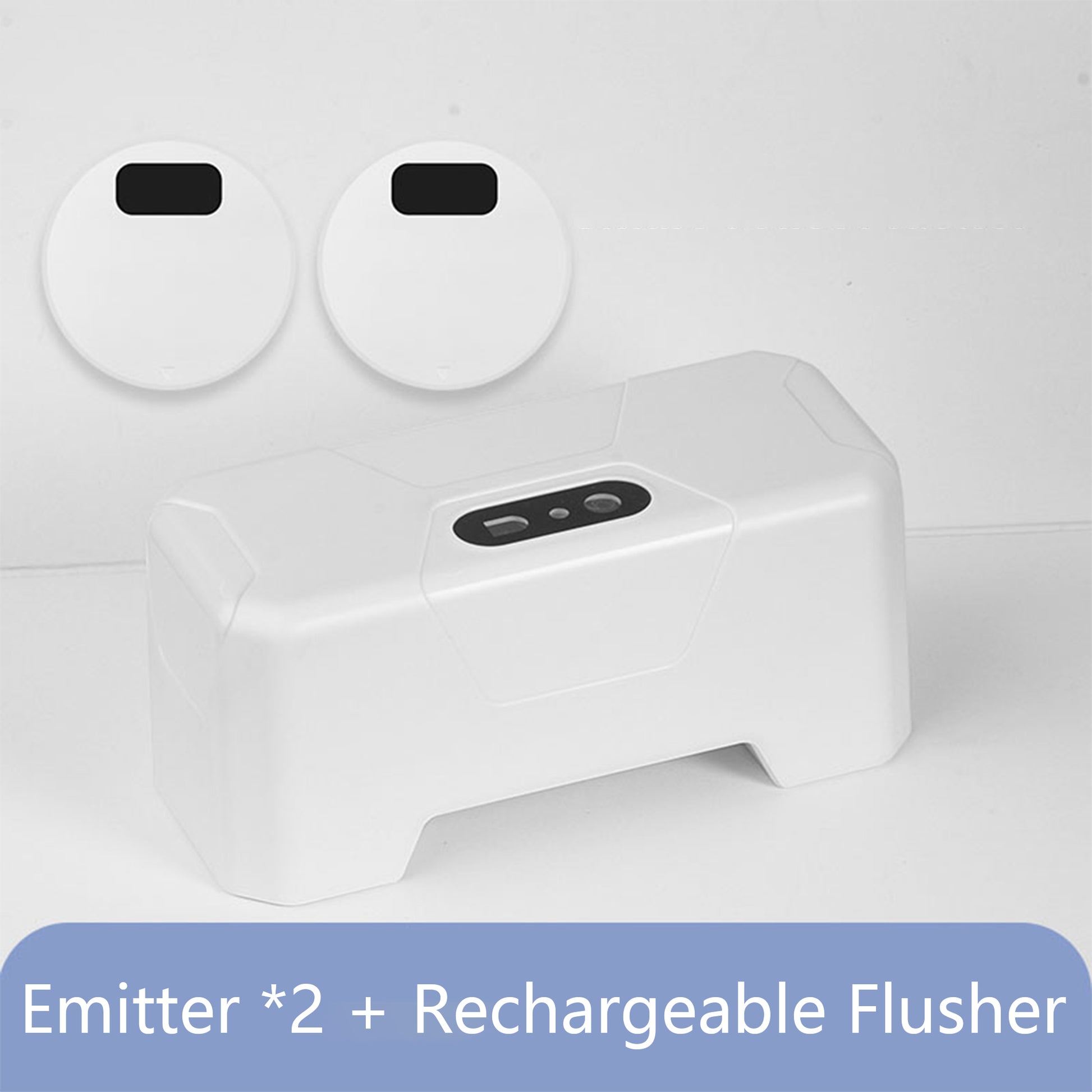 Automatic Toilet Flusher for Home and Public Use.