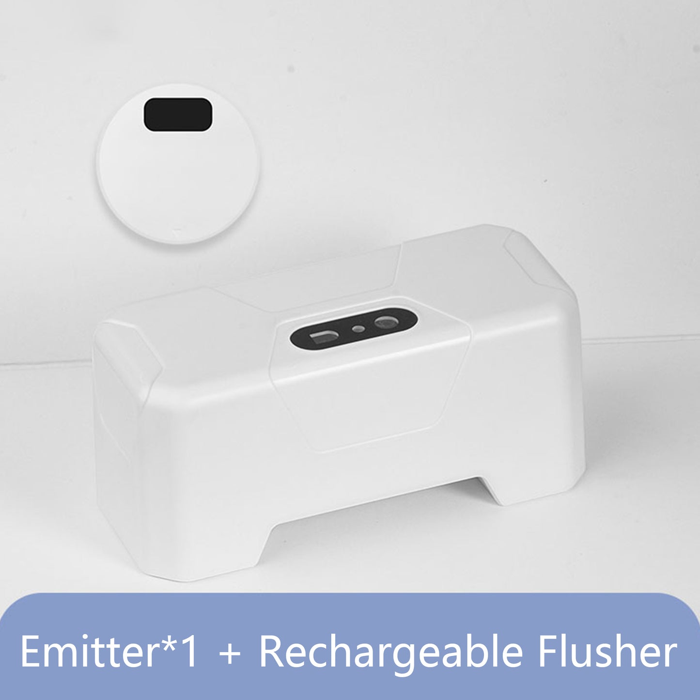 Automatic Toilet Flusher for Home and Public Use.