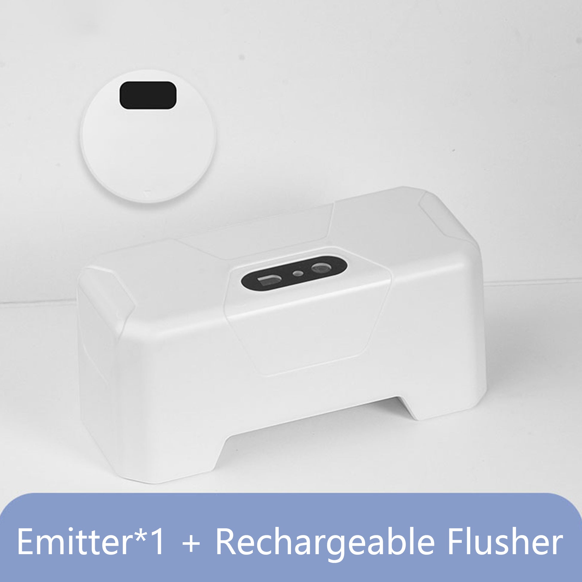 Automatic Toilet Flusher for Home and Public Use.