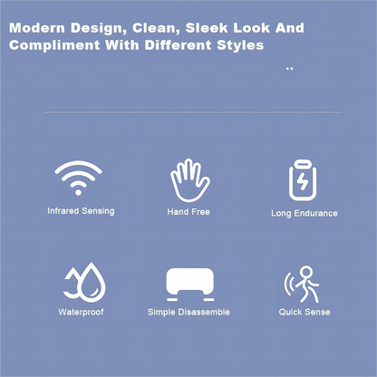 Automatic Toilet Flusher for Home and Public Use.