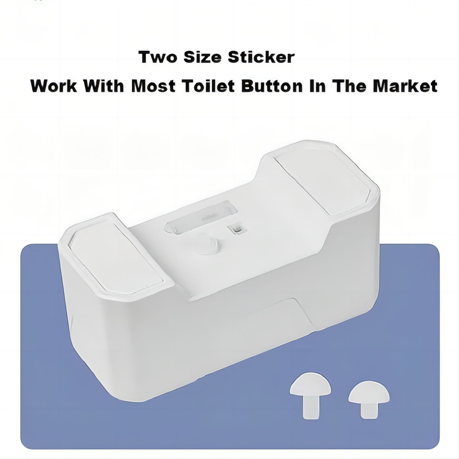 Automatic Toilet Flusher for Home and Public Use.