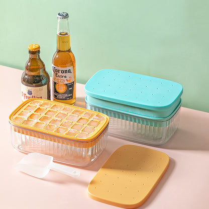 Stackable Silicone Ice Cube Trays Press to Release